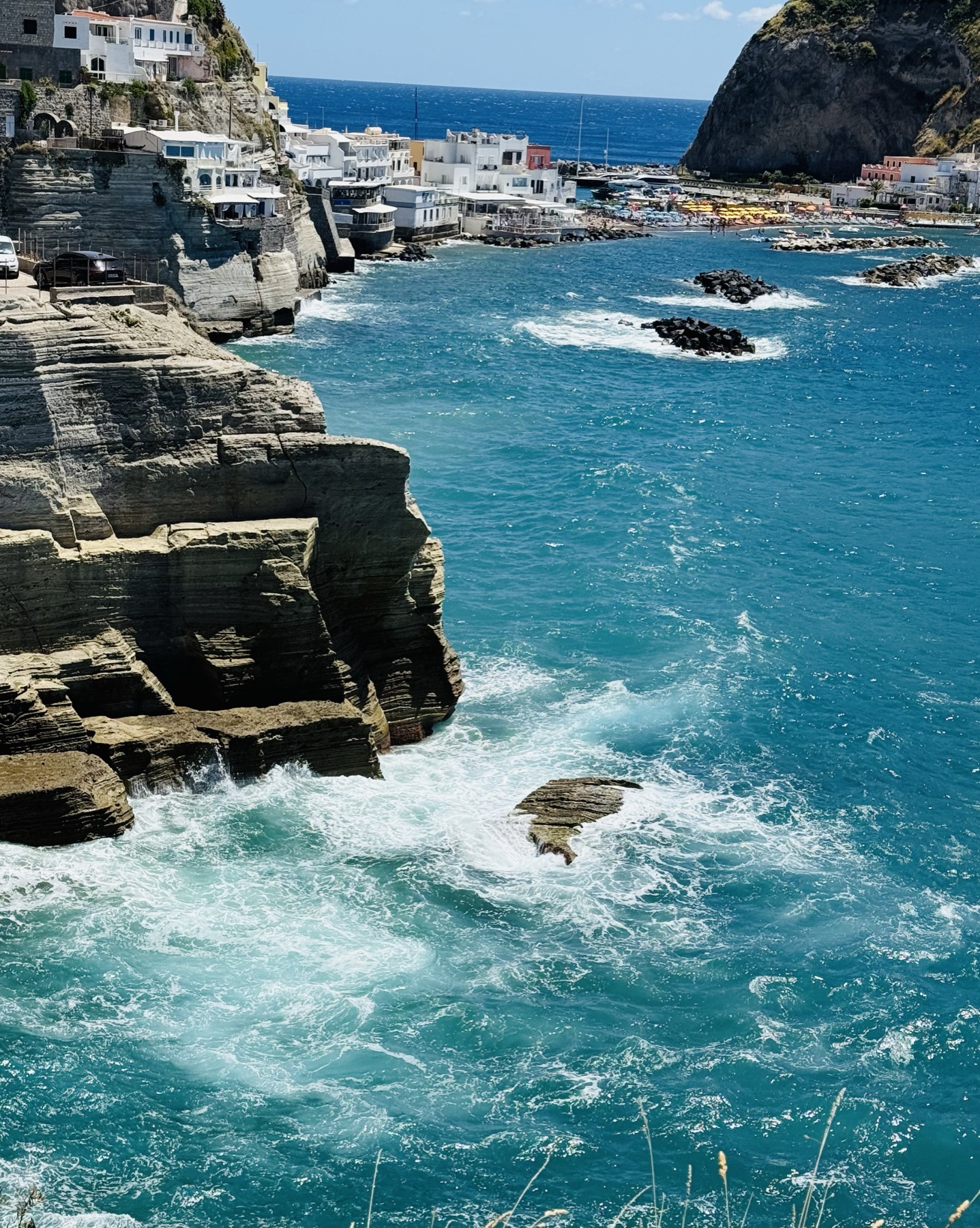 Sant'Angelo, Ischia, the southern Italian coast